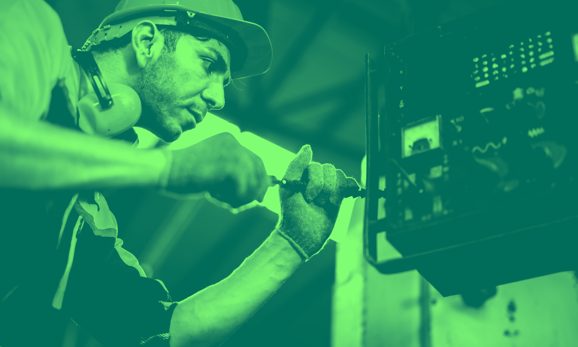 Field engineer on tools